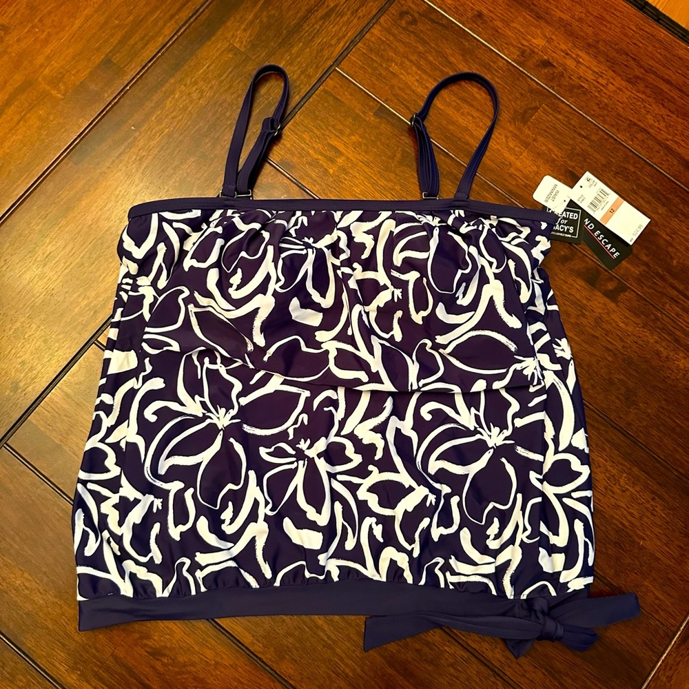 NWT Island Escape Ladies two piece swim wear 12